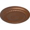 Ekena Millwork Small Alexandria Ceiling Medallion (Fits Canopies up to 4 5/8"), 7 7/8"OD x 3/4"P, Polished Copper CM07ALPOS - alternate 2